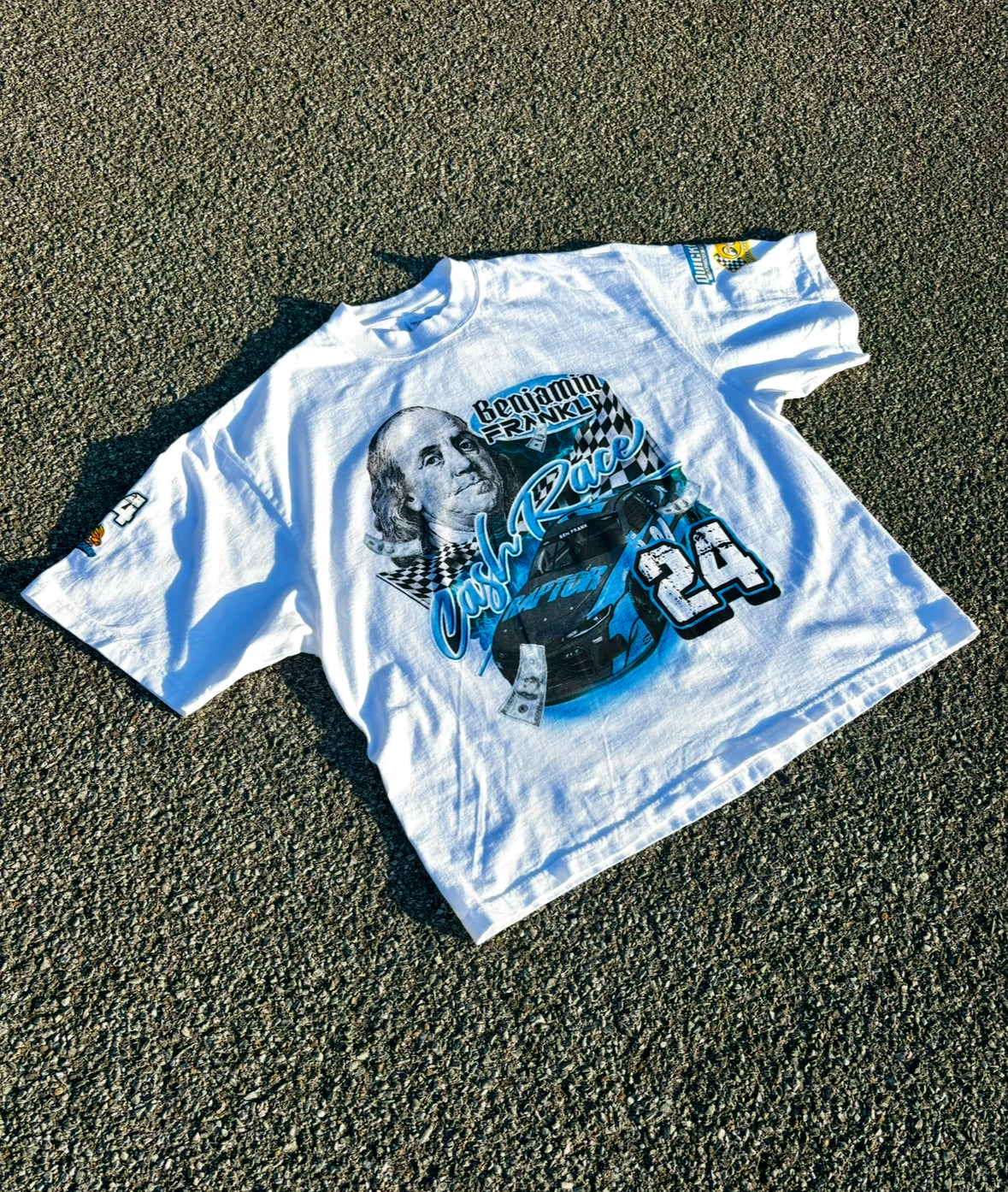 CASH RACE TEE (BLUE)